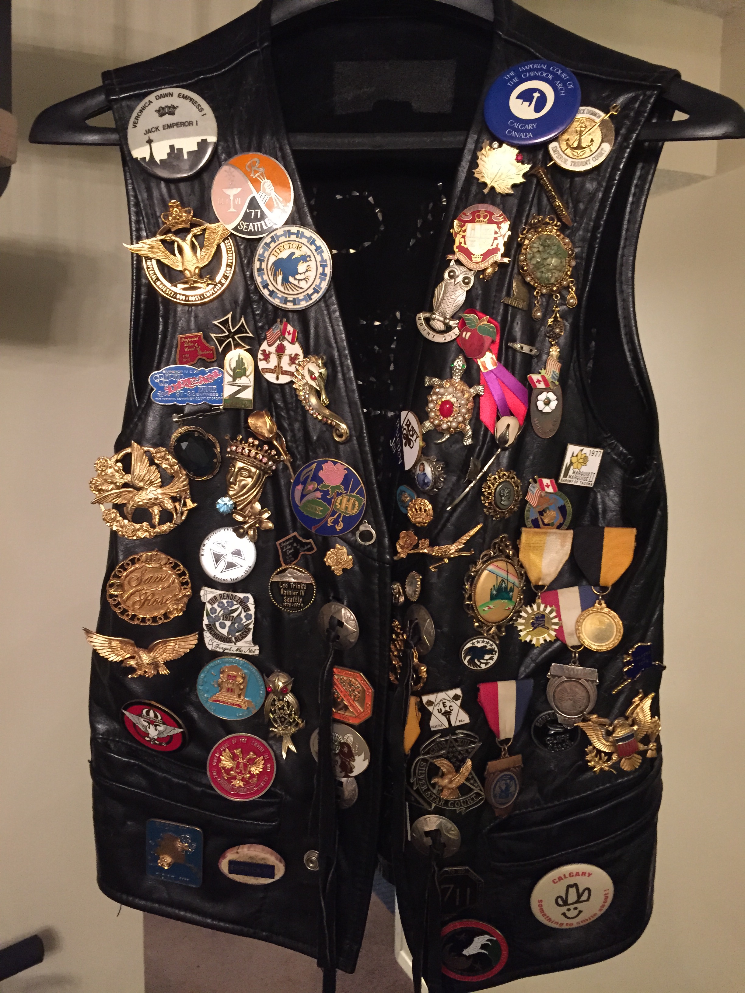 Jack's vest for ISCCA post